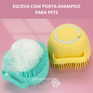 Escova com Porta-shampoo